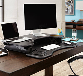 varidesk pro plus 36 sit stand desk ergonomics